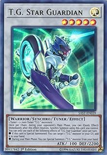 Yu-Gi-Oh! - T.G. Star Guardian - SAST-EN039 - Savage Strike - First Edition - Ultra Rare