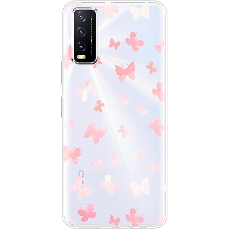 Custodia VIVO Y20s Antiurto ILING Cover Per Vivo Y20s/Y11s/Y20 Case, Silicone Colorato Cover Integrale Antiurto Trasparente