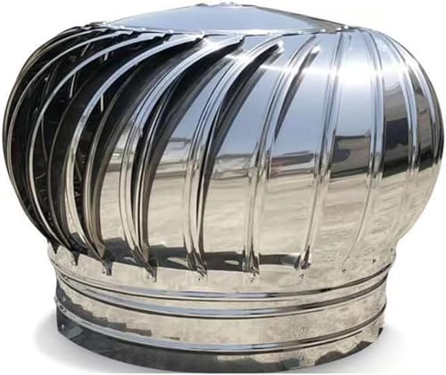 Tapa giratoria para chimenea con diseño duradero de acero