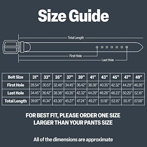 Itay Metal Free Belt - Hypoallergenic Leather Tsa Belt Strap, Sturdy Men's Adjustable Belt, Nickel Free Belt For Men (Beige, 31"/80Cms) #TOP4