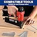 WORKPRO 1200 Count 18 Gauge Brad Nails, (3/4,1-1/4＂,2＂), Universal Brad Nail Gun Nails for Pneumatic & Electric Brad Nailers