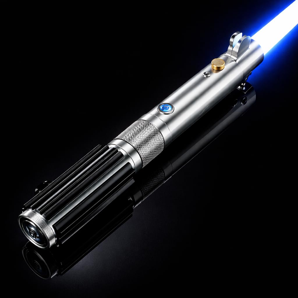 G4E Lightsaber with Bluetooth App Smooth Swing 16 Sound fonts Infinite RGB Colour Change Motion Control Upgraded RGB