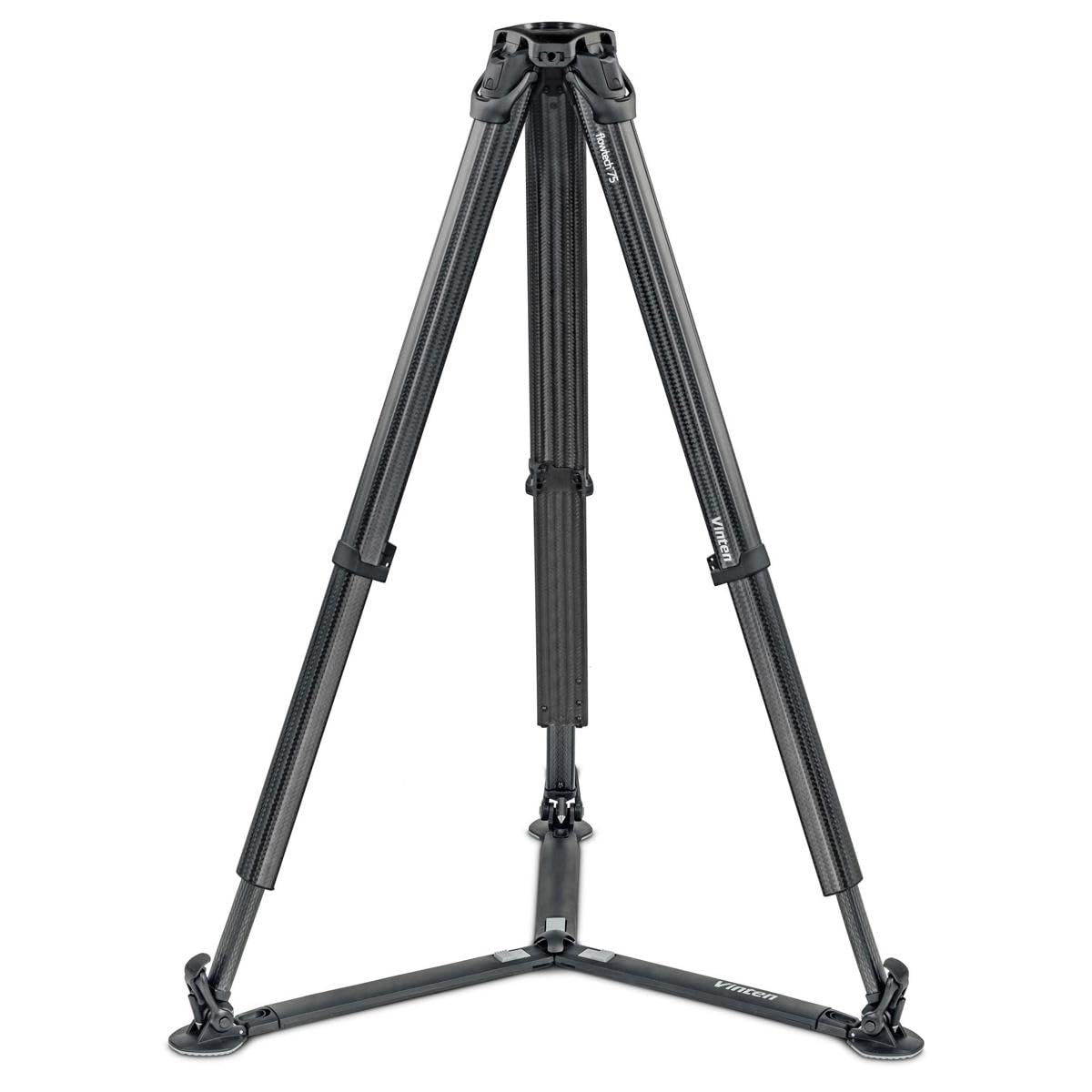 Vinten Flowtech 75 GS V4150-0002 Carbon Fiber Camera Tripod Black Up to 20 kg Load Capacity