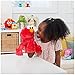 GUND Sesame Street Official Elmo Muppet Plush Hand Puppet, Premium Plush Toy for Ages 1 & Up, Red, 11”