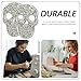 FAVOMOTO 5PCS Iron on Patches, Skull Rhinestone Patches Rhinestone Skull Applique Diamond Appliques Adhesive Glitter Clothing Repair Decoration Patch for DIY Clothing Jeans Bags Accessory