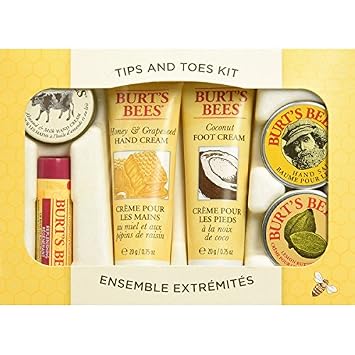 Burt's Bees Tips & Toes 6 Piece Kit for Women