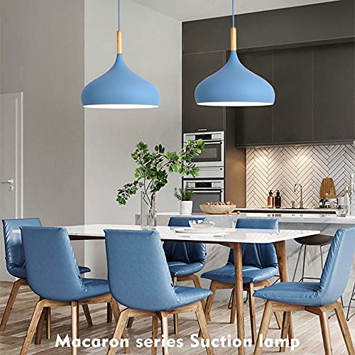 Lámpara de techo básica macaron industrial negra con pantalla metálica para decoración interior 3