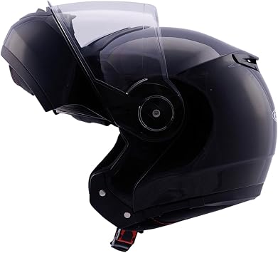 ZEUS-ZS 3050 Çene Açılır Motosiklet Kaskı Pearl Black L