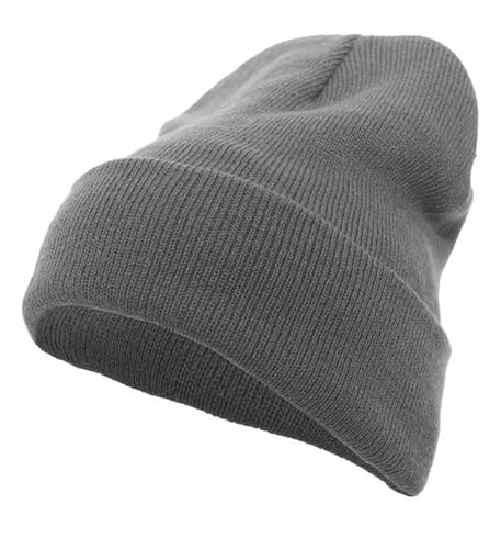 1 Pack Unisex Acrylic Knit Fold Over Cuff Beanie Hat