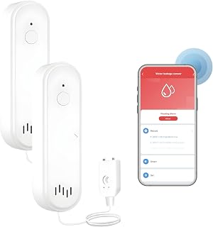 Stahlmann AquaPro Wassermelder-Set: WLAN Wasserleck-Sensoren mit App-Benachrichtigung, Leckage-Alarm für Küche, Bad, Packs:, Sensor Typ: