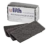 Ulith Reinigungsvlies metallfrei 10er Pack zur problemlosen Reinigung von Rohrenden geeignet, z.B. Kupfer- und Edelstahlrohre sowie auch zur Oberflächenbearbeitung