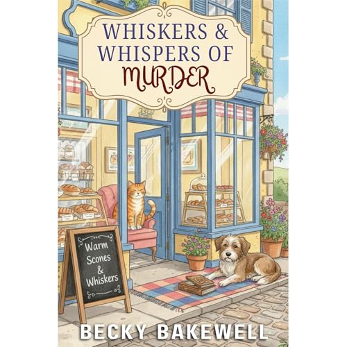 Whiskers & Whispers of Murder Audiolibro Por Becky Bakewell arte de portada