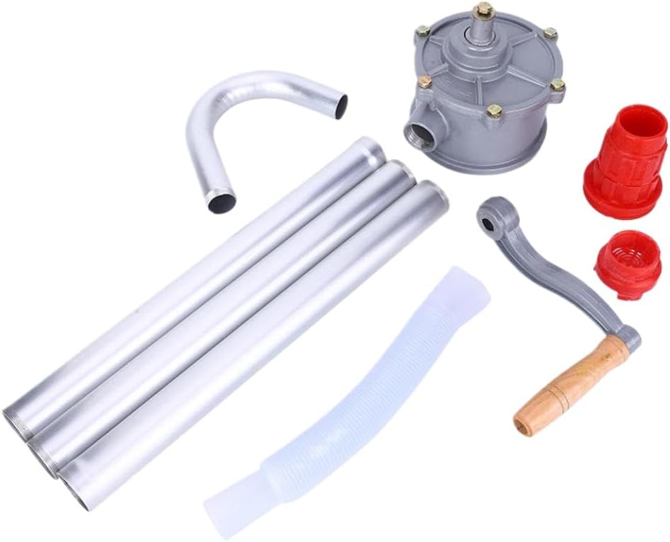 Hand Crank Oil Barrel Drum Pump For Diesel Fuel