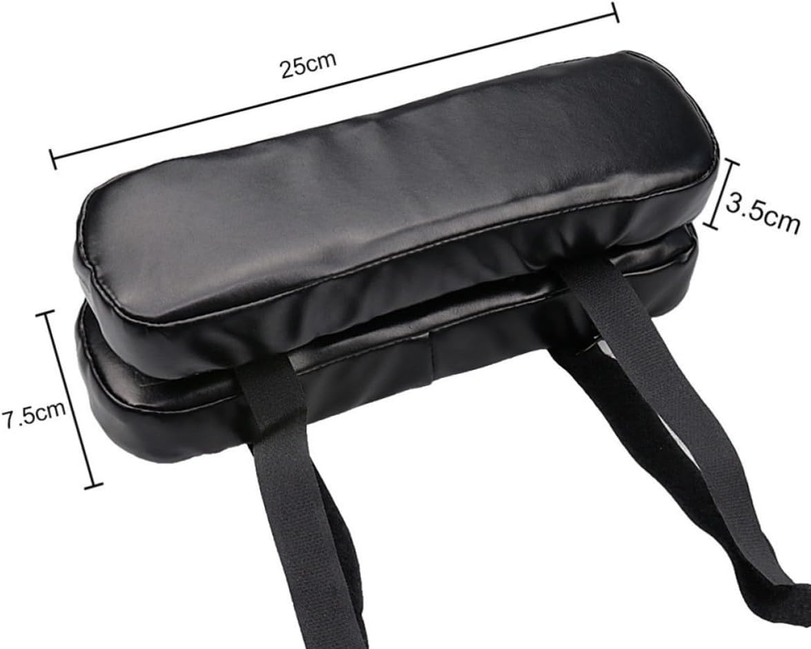 2pcs Chair Armrest Pads, Universal Fit PU Leather Sponge Cushion