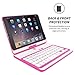 Snugg iPad Mini 4 360 Keyboard Case in Pink