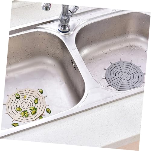 DOITOOL 5 piezas tapón filtro drenaje gris para cocina y baño miniatura 5