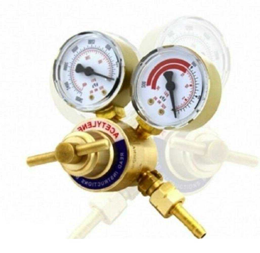 REPLACEMENT BRASS ACETYLENE WELDER REGULATOR PRESSURE GAUGE NEW,Jikkolumlukka
