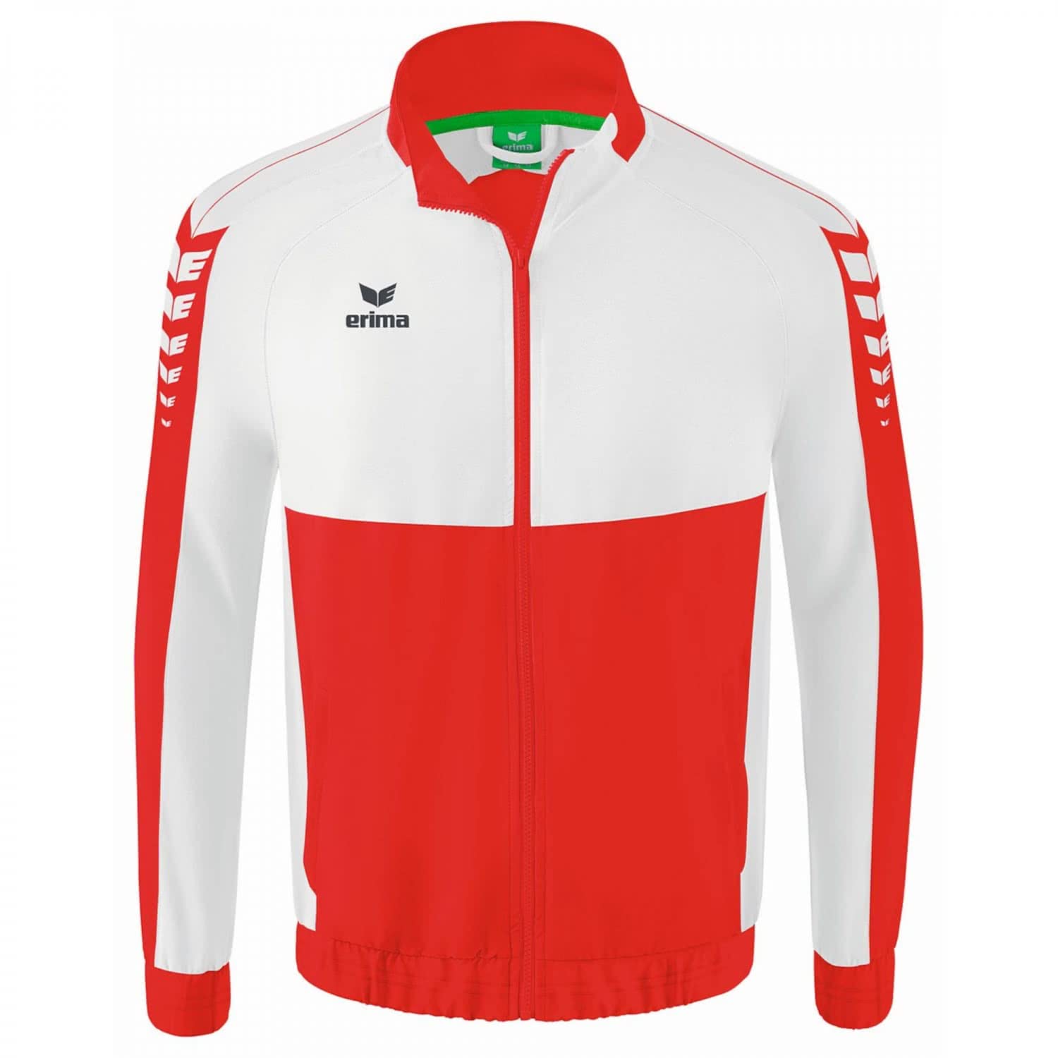 Erima Men's Six Wings Presentation Jacket, Red/White, XL