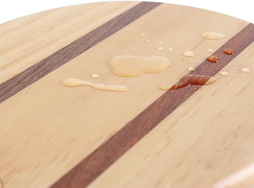 Miniatura 4 de HOLYKING Wooden Beach Striped Paddle Game Sets, Tennis Racket Outdoor Sport Games