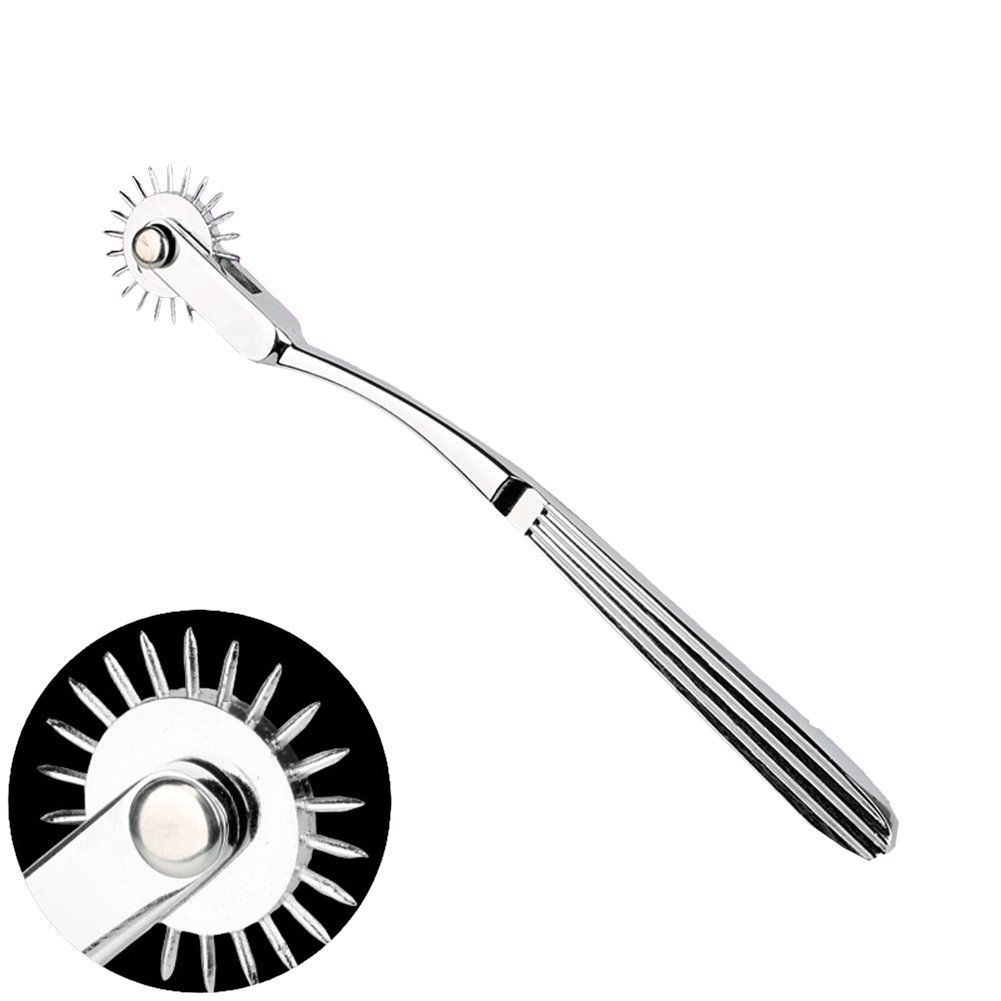 Dulexo Edelstahl Nervenrad, Nadelrad, Nadelroller, Nervenrdchen,  Sensibilittsrad, Dornenroller, Schmerzrad mit 1 Rolle, Sexspielzeug /  Sex-Toy fr Vorspiel Frauen, Mnner und Ehepaar : Amazon.de: Drogerie &  Krperpflege