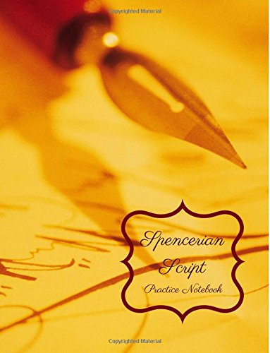 Spencerian Script: Practice Notebook, Blank Journal, French-Ruled ...