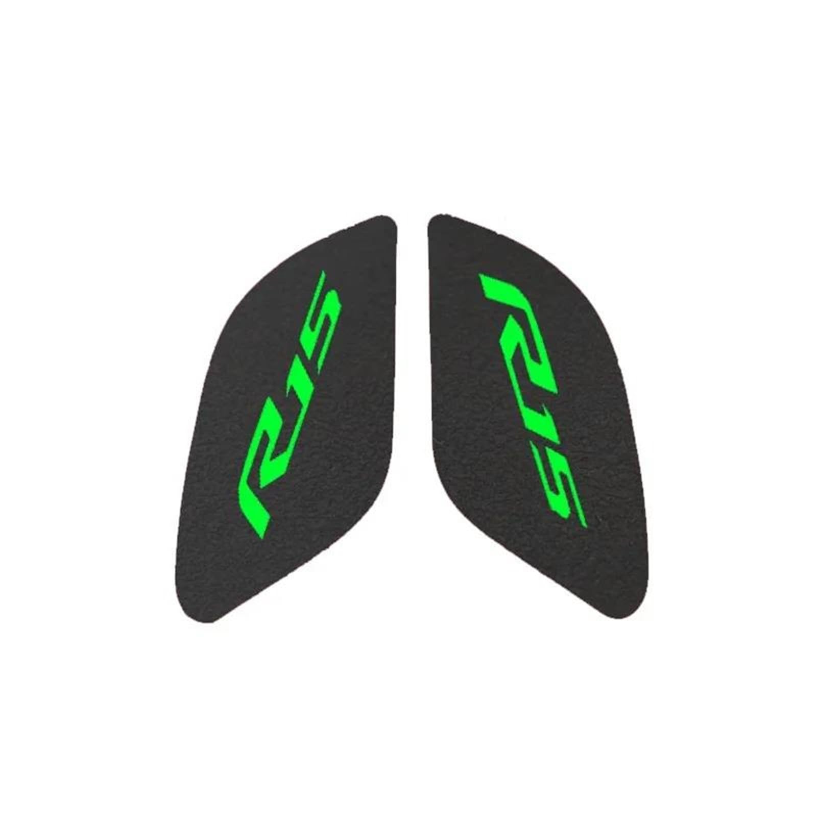 Fkhbzm Style 1 Motorcycle Fuel Tank Pads Sticker Decal Knee Traction Side For Yamaha R15 Yzf Yzfr15(Style 1)