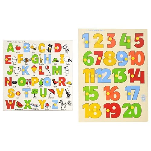 Skillofun Wooden Capital Alphabet Tray with Picture with Knobs, Multi Color & Skillofun - LR-02SK Marathi Alphabet Picture Tray, Multi Color (B098MW2B8Z) Amazon Price History, Amazon Price Tracker