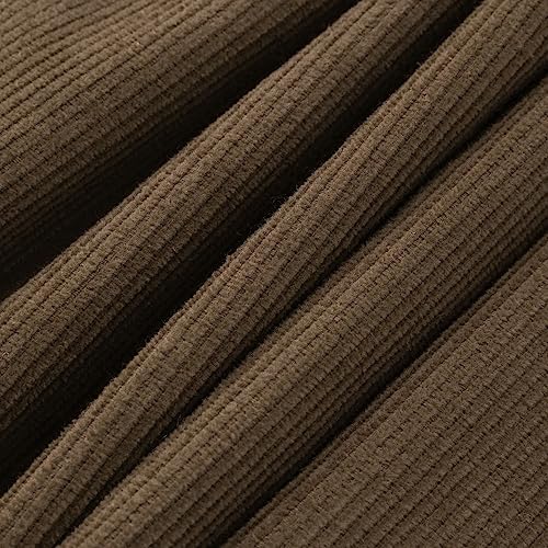 Men's Corduroy Bell Bottom Flares Pants 60s 70s Outfits Vintage Bootcut Autumn Trousers3