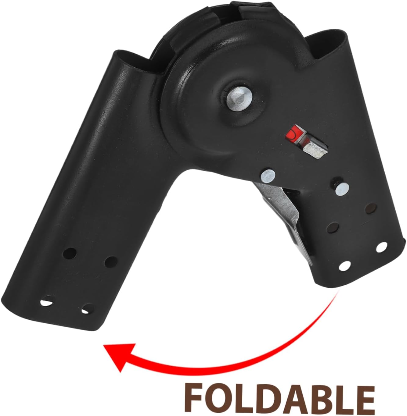 Uonlytech Aluminum Alloy Ladder Hinge Connector Kit Heavy Duty Folding Step Ladder Parts with Locking Mechanism and Home Use