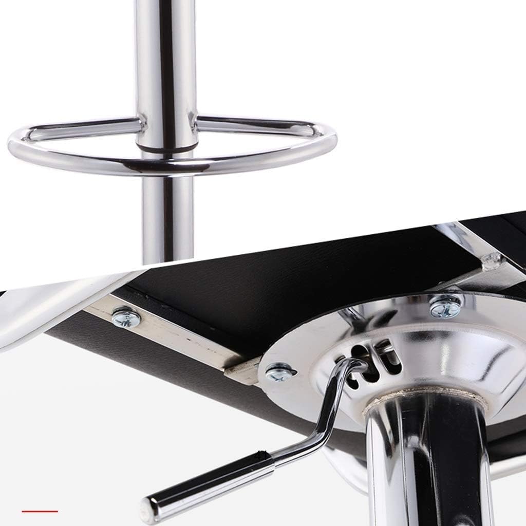 Sgabelli Alti per Cucina Bancone Sgabello da Bar Regolabile Regolabile Sgabello da Bar Girevole da Cucina Sgabello da Bancone in Metallo con Sedile in Plastica ABS Sedia Alta da Cucina(Gray)