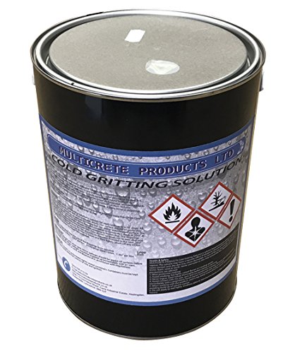Cold Gritting Adhesive/Solution Black Bituminous Bond Chippings Flat Roofs (5 litres)