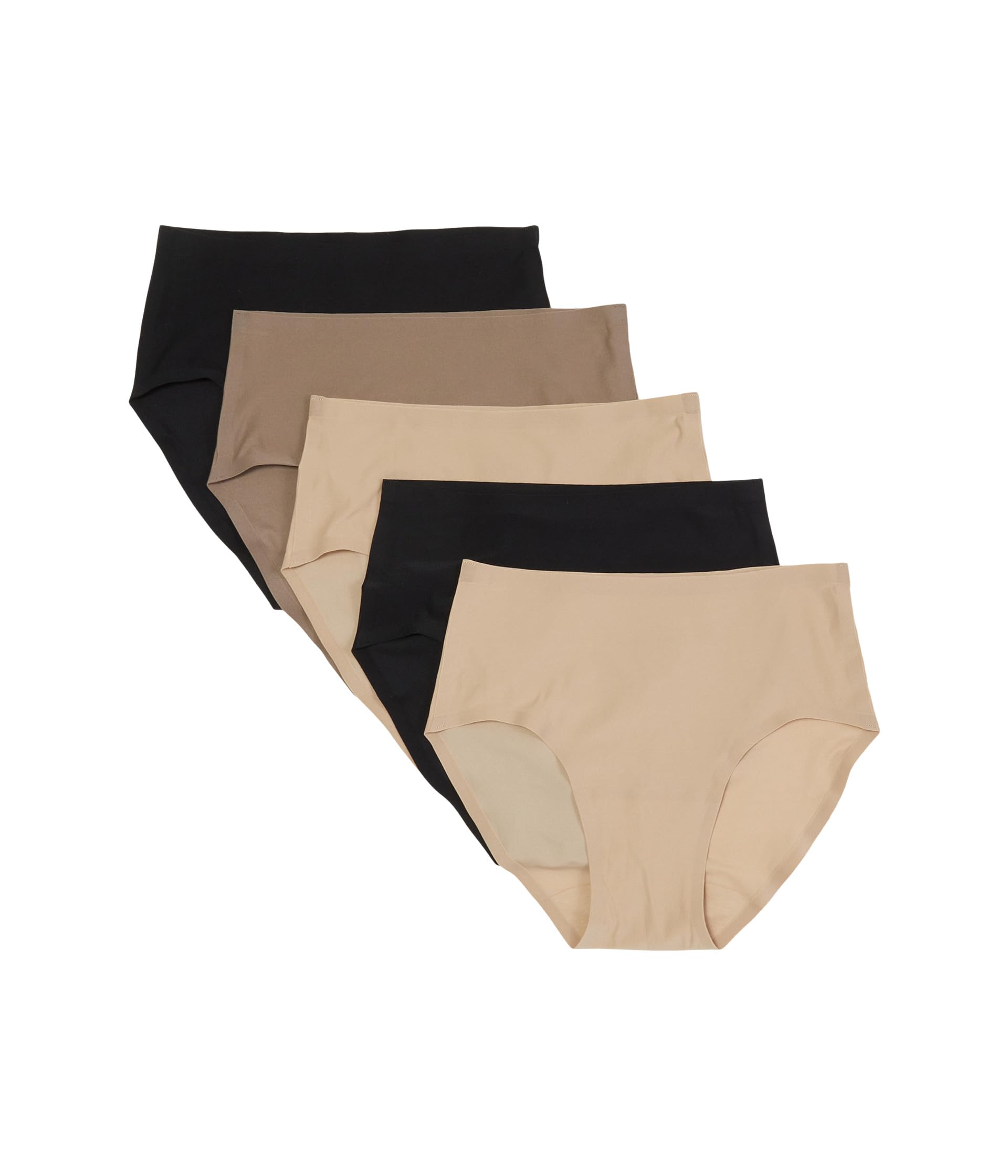 Chantelle SOFTSTRETCH | 5er-Pack Nahtloser & Nicht abzeichnender Shorty, auch unter Enger Kleidung, ultrabequem & leicht | Dessous Damen | Einheitsgröße von 36 bis 44