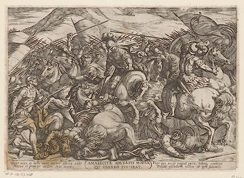 Cuadro sobre lienzo de alta fidelidad Antonio Tempesta: Réplica artística premium de 60x90cm