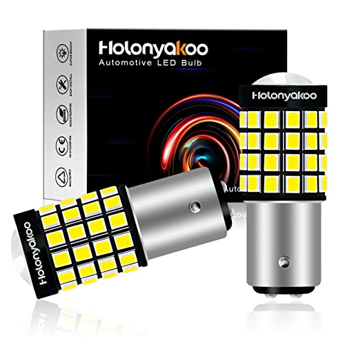 Holonyakoo 1157 Led Bulb 1157Na 2057 2357A 7528 P21/5W Bay15D Led Bulbs For Brake Lights Switchback Turn Signal Lights Blinker Lights Back Up Reverse Lights Drl Dc10-30V 6000K White (Set Of 2) #TOP2
