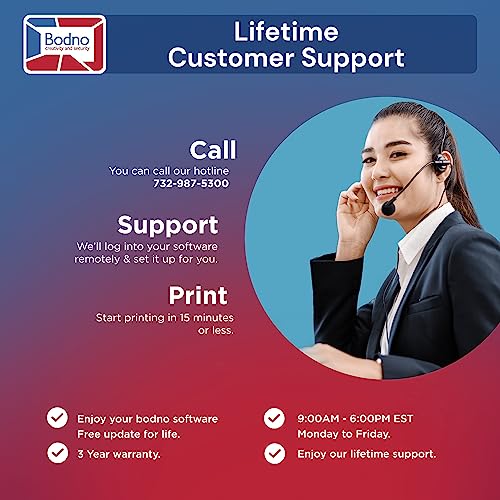 Bodno Magicard Pronto 100 Id Card Printer & Complete Supplies Package Id Software And Camera - Bronze Edition #TOP4