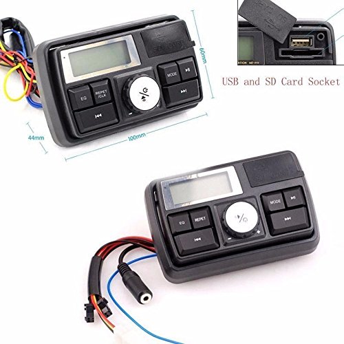 Sistema de Audio Bluetooth para Manillar de Motocicleta miniatura 5