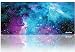 iKammo Extended Mouse Pad Large Gaming Mouse Pad XXL Desk Pad Desktop Pad Non-Slip Rubber Base with Stitched Edges, Size 35inch x 15.55inch (XXL-Galaxy 2)