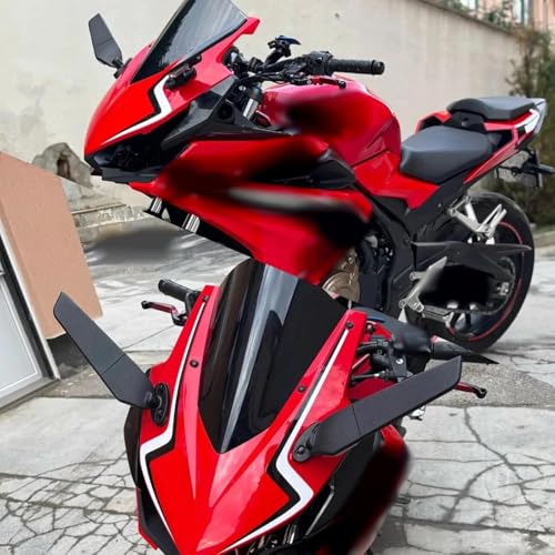 Espejos de moto CBR600RR CBR1000RR con ajuste rotatorio antirreflejo 4