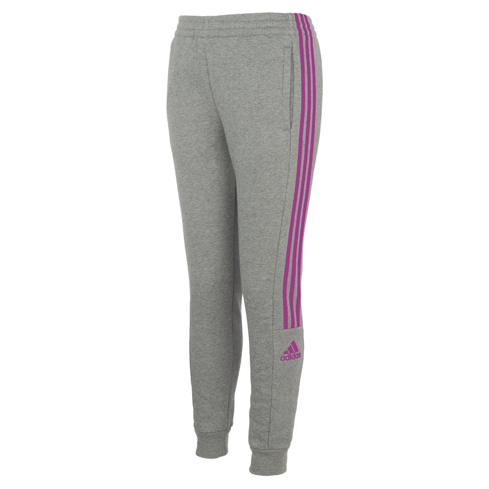 adidas Bawełniane polarowe joggery dziecięce
