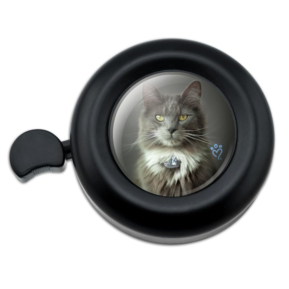 Smokey Cat Bicycle Handlebar Bike Bell