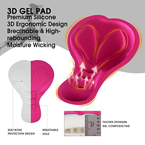 image for CYCWEAR Cycling Underwear Shorts Women's 3D Padded Bicycle Bike Riding