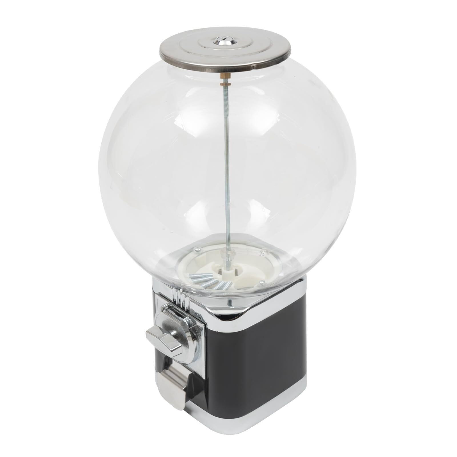 Distributore automatico di capsule - Dispenser di caramelle gommose con 200 palline, dispenser per palline giocattolo a gettoni per gadget da 22-32 mm, ideale per negozi al dettaglio