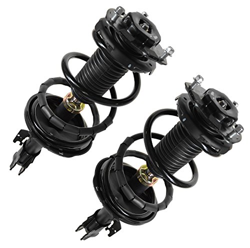 Image of TRQ Front Strut and Spring Assembly Set Loaded | For 04-06 Lexus RX330 without Air Suspension 07-09 RX350 without Air Suspension 06-08 RX400h 04-07 Toyota Highlander