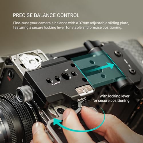 Tilta Mini PD V Mount Battery Plate with Adjustable ARCA Receiver Kit | 60W PD USB-C, P-Tap & 2-Pin Lemo Outputs | Compatible with DJI ARCA Quick Release & Camera Cages | Secure Strap Slots – Black by Tilta - Used condition - Image 6