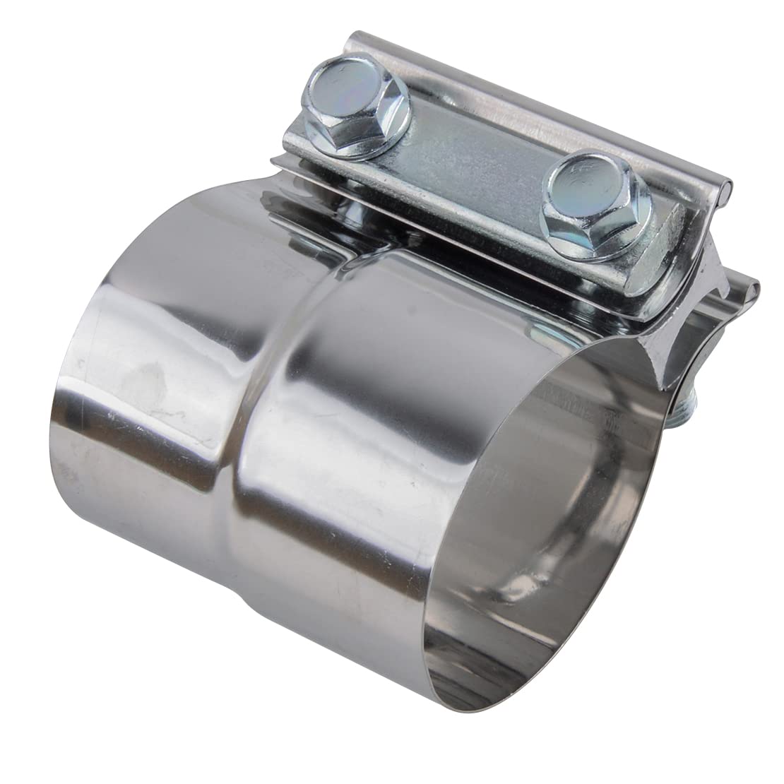 Universal 2 1/4'' bis 2 5'' Edelstahl Auspuffschelle Stufengelenk