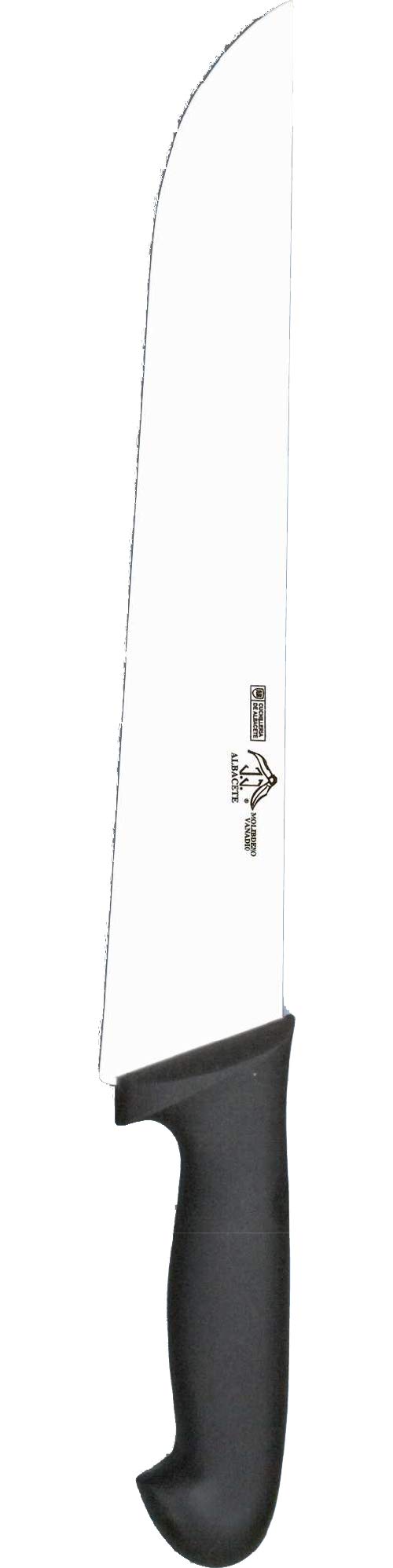 INY Cuchillo Carnicero Profesional de Acero Inoxidable con Mango ABS 30 cm