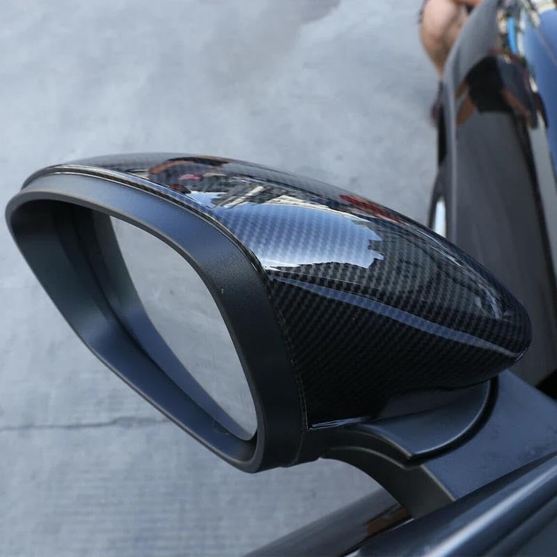 Coperture Specchietto Retrovisore Per Alfa Romeo Giulia 2017-2020 - 2 Pezzi In ABS Nero Piano