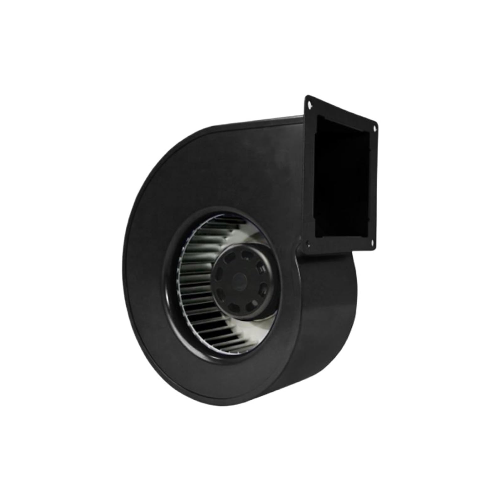 OKEWGHFL 133mm 48VDC Free Standing Ventilation Fan Housing Single Inlet Centrifugal Blower Stainless Steel Blades
