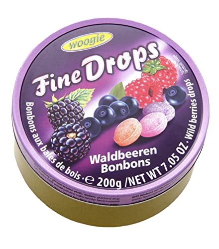 Woogie Caramelos Wild Berry 200 g en Lata Resellable miniatura 5
