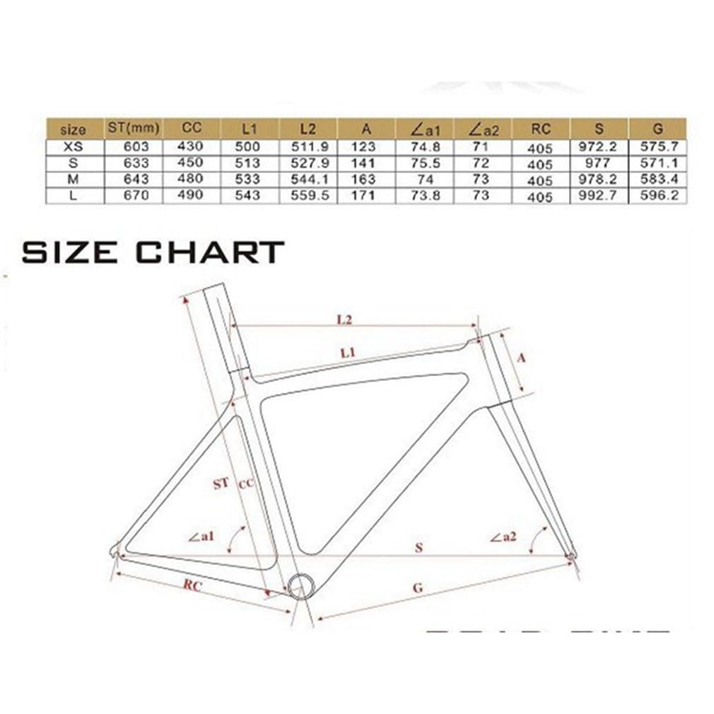 Amazon.co.jp: ロードバイクフレーム カーボンファイバー 超軽量